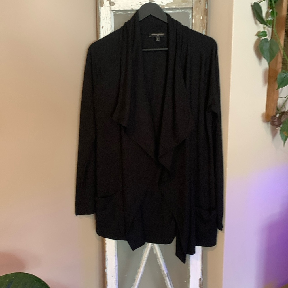 Banana Republic Waterfall Cardigan Sweater Open Front Women's Size Small